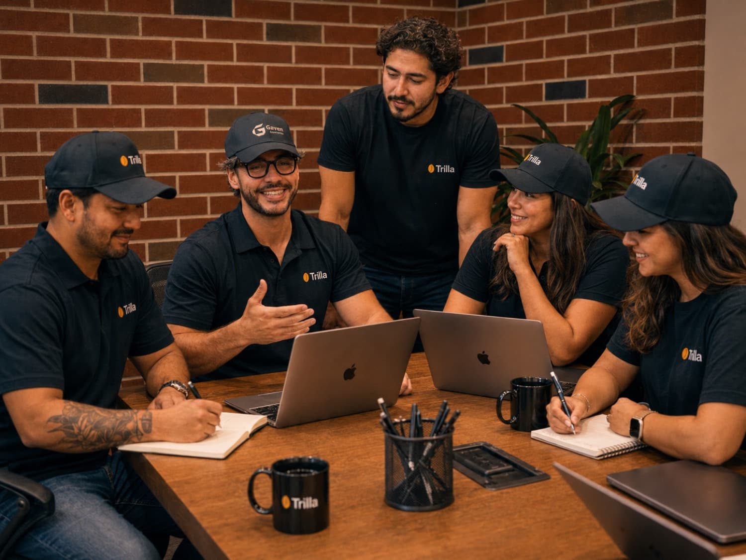 El equipo de Trilla trabajando en la operación de un cliente